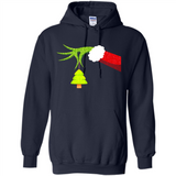 Funny Grinch Hand Holding Christmas Tree Ornament Christmas PING PONG