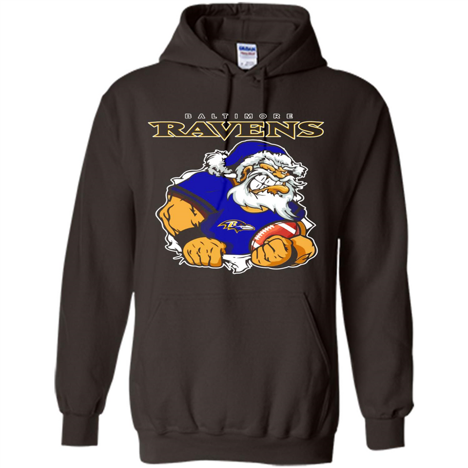 Grumpy Santa Claus Baltimore Ravens Football Team PINGPONG
