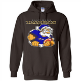 Grumpy Santa Claus Baltimore Ravens Football Team PINGPONG