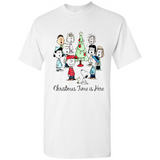 Snoopy Christmas Time Is Here Sporty T-Shirt - Shirt