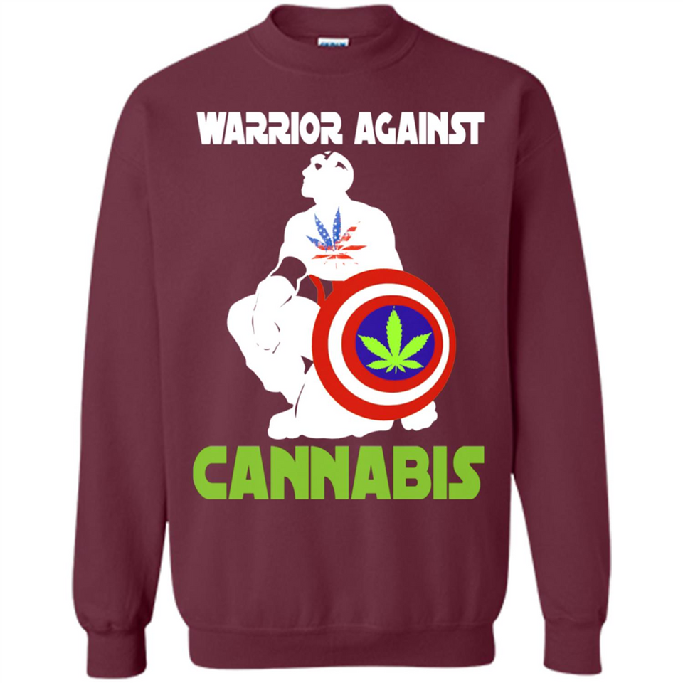 warrior against cannabis - Sweatshirt