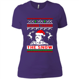 Narcos dashing through the snow Christmas sweatshirt PINGPONG