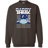 Police Daddy Shark Blue Line Tee