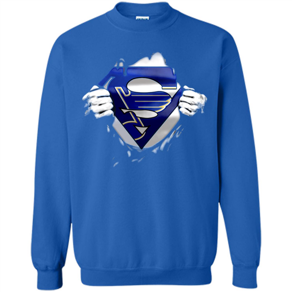 St. Louis Blues And Superman Fans