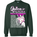 Queens Are Born In November Vintage Birthday