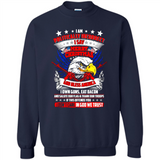 I Am Politically Incorrect I Say Merry Christmas America - Sweatshirt