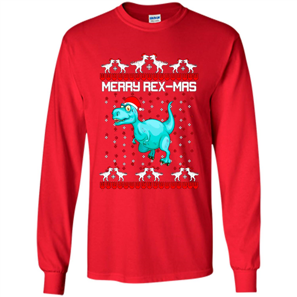 Merry Rexmas Christmas Sweatshirt PINGPONG