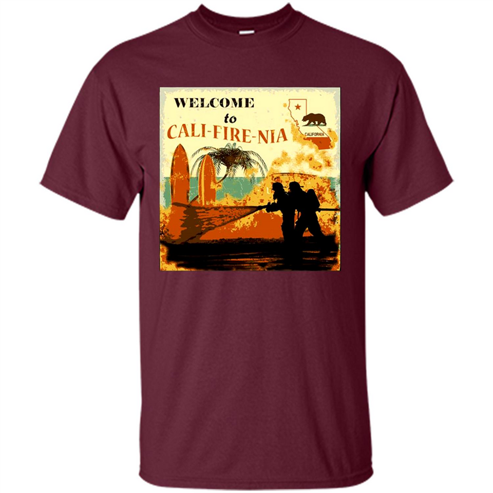 Paradise California Camp Fire Youth T-Shirt PINGPONG - Shirt
