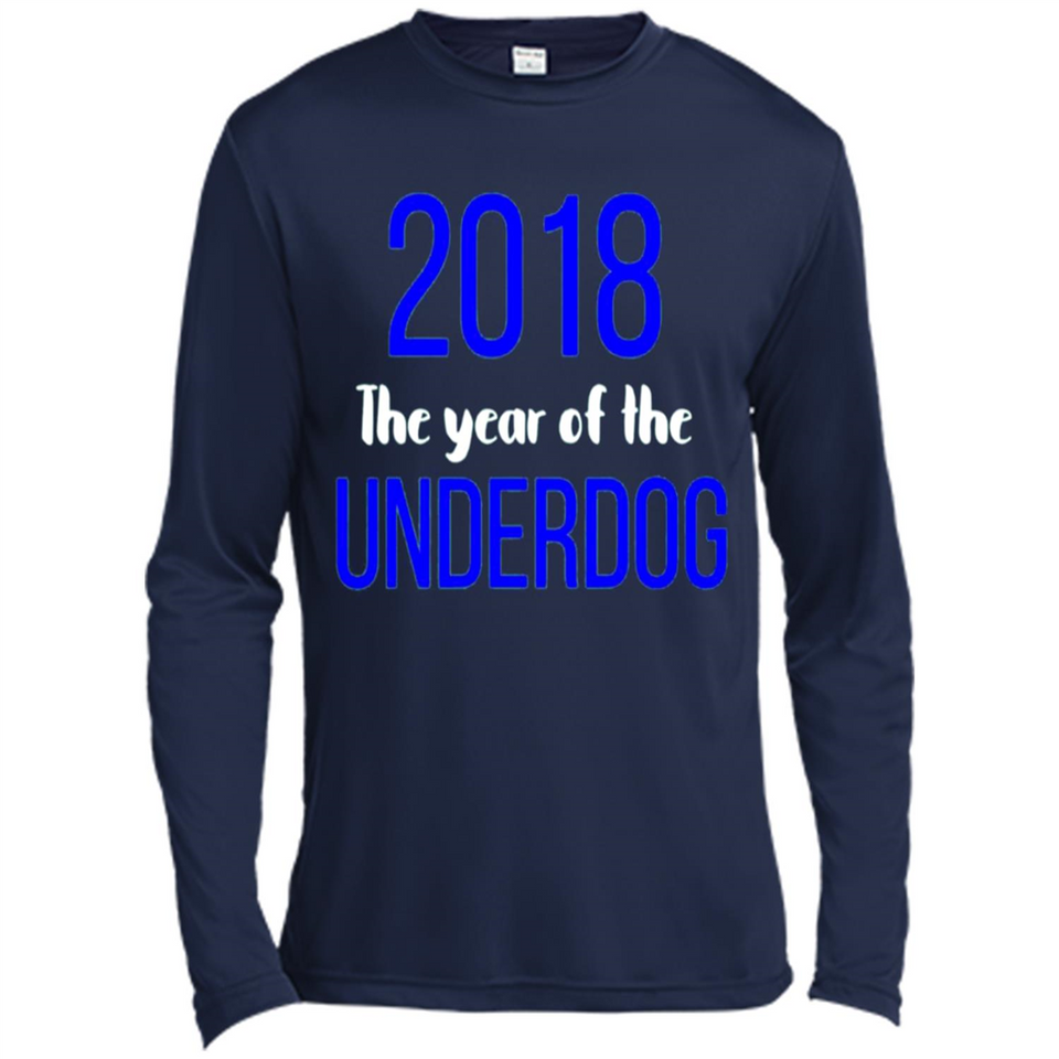 2018 The Year of the underdog tee - Canvas Long Sleeve T-Shirt