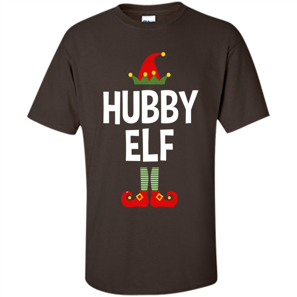 Hubby Elf Shirt - Family Matching Christmas Pajamas - Shirt