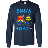 Snow Day Shirt For Dallas Mavericks Vs Minion Fans pingpong