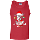 Fabulous Mooey christmas Heifers Cow Christmas lights - Tank Top