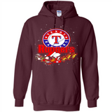 Snoopy Christmas Texas Rangers - Hoodie