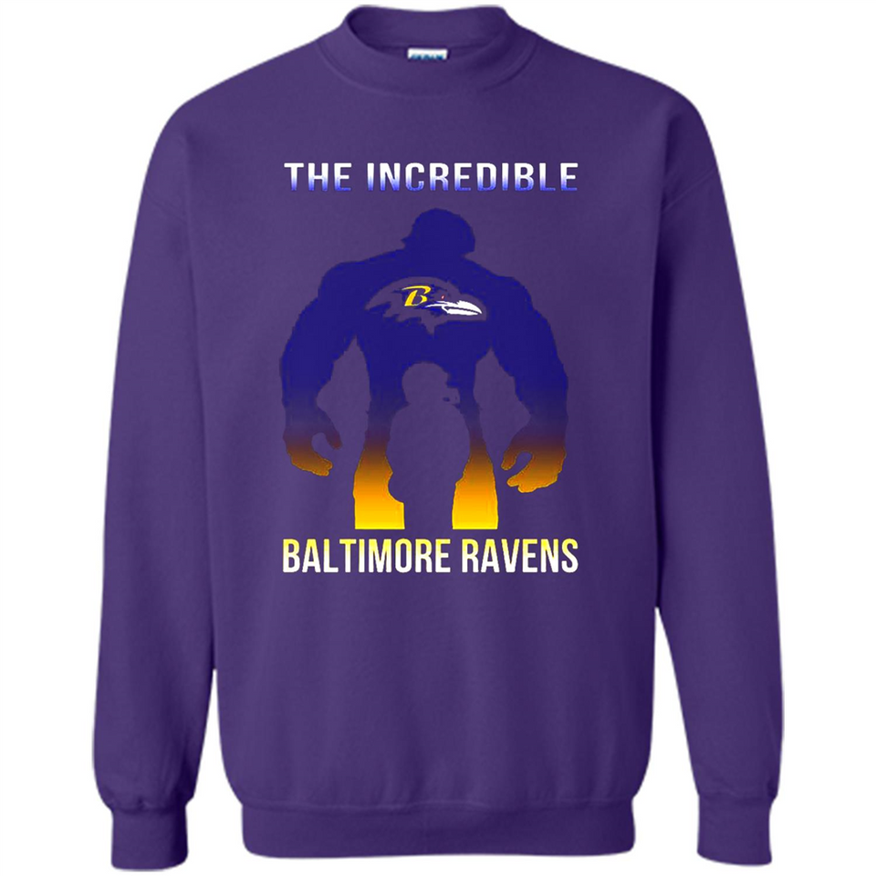The Incredible Baltimore Ravens Hulk NFL Football