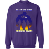 The Incredible Baltimore Ravens Hulk NFL Football