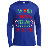 Funny Christmas Gift Santa - Canvas Long Sleeve T-Shirt