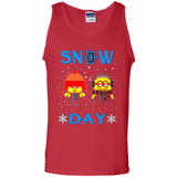 Snow Day Shirt For Detroit Tigers Vs Minion Fans pingpong