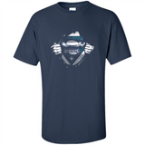 Charlotte Hornets And Superman Fans - Shirt