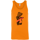 Groot Hug Breast Cancer - Canvas Unisex Tank