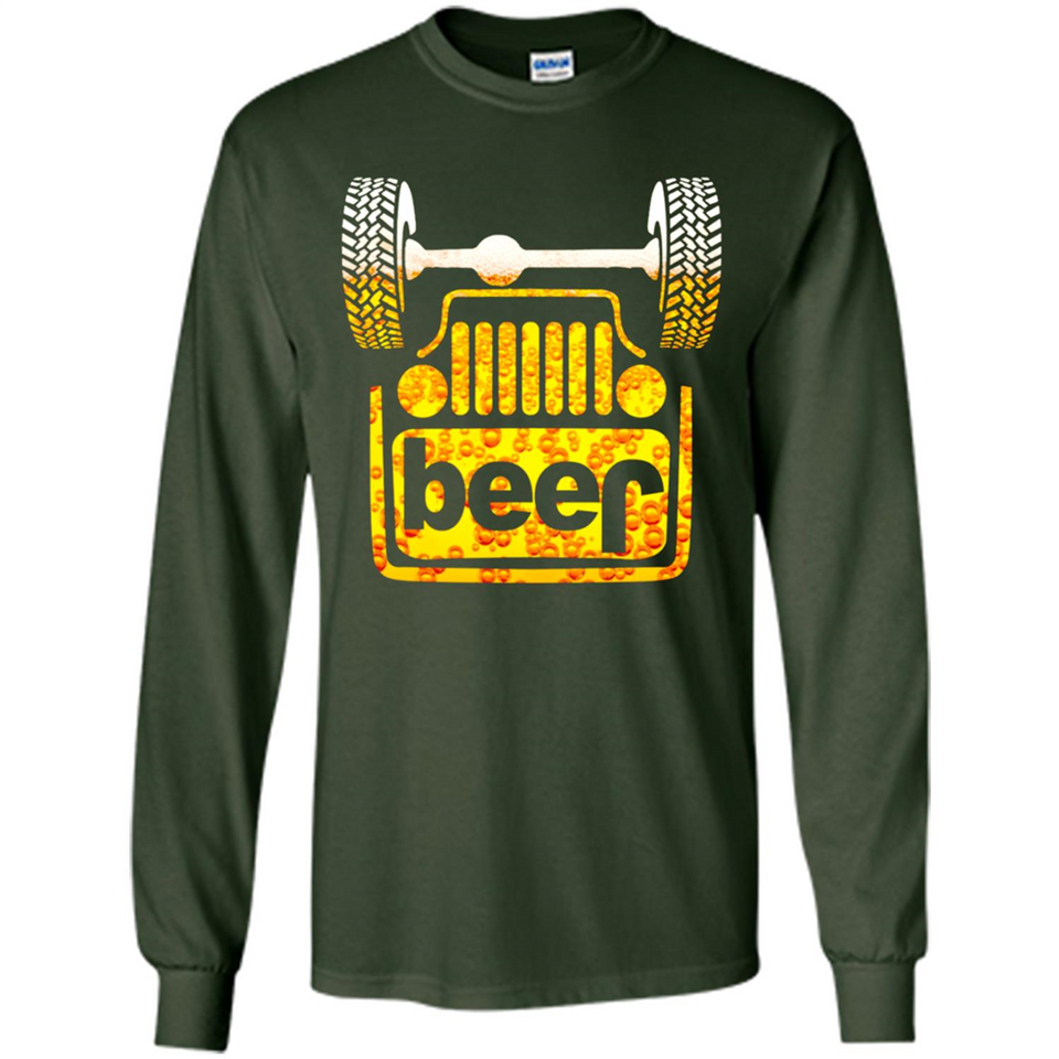 Jeep Reverse Beer Off Roading Funny Drinking