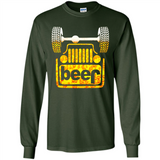 Jeep Reverse Beer Off Roading Funny Drinking