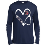 Stethoscope Heart Love Atlanta Falcons For Football Lovers