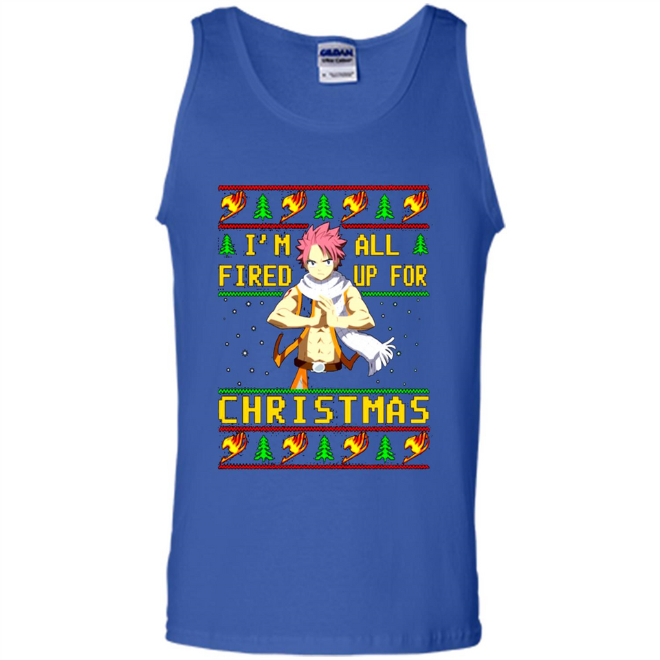 Natsu I’m all fired up for Christmas ugly sweatshirt PINGPONG