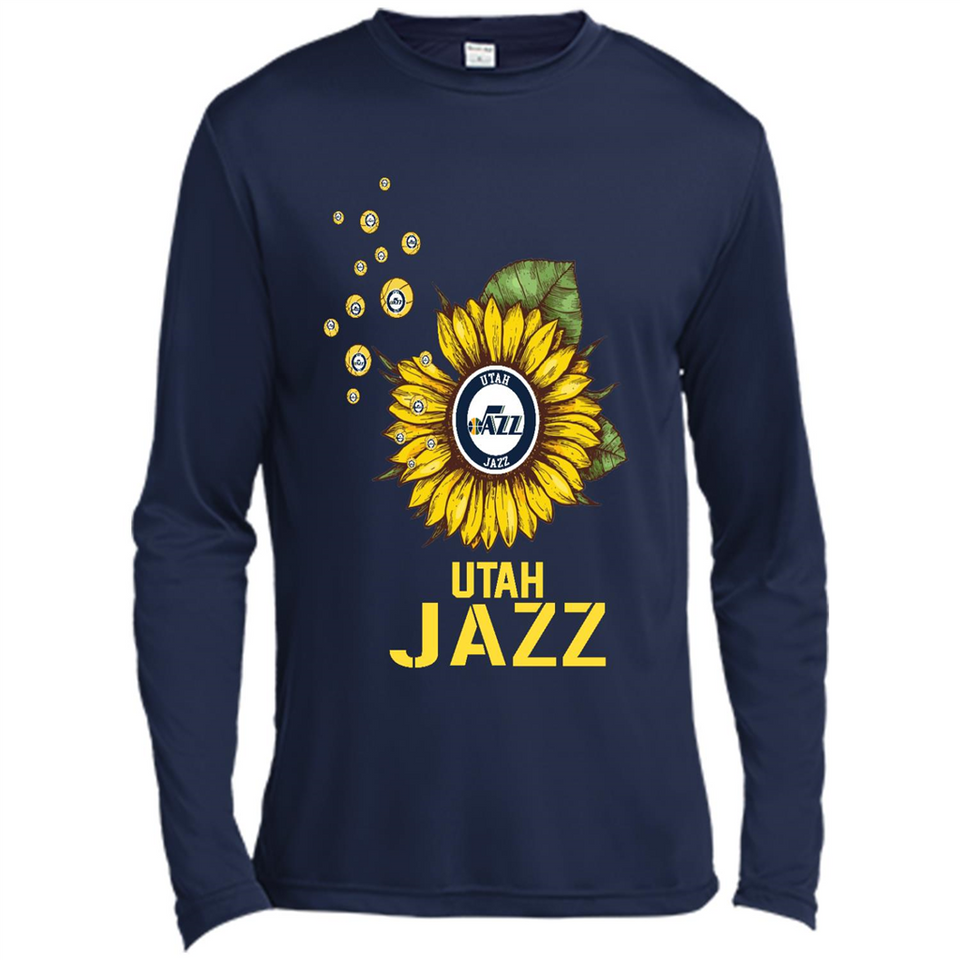 Utah Jazz Basketball Sunflower