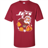 Grumpy Santa Claus Jets Football Team PINGPONG
