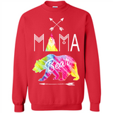 Mama Bear Shirt Tie Dye Family Vacation & Camping Tee - Sweatshirt