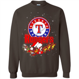 Snoopy Christmas Texas Rangers - Sweatshirt