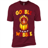 Gobble Til You Wobble Funny Thanksgiving Day Turkey
