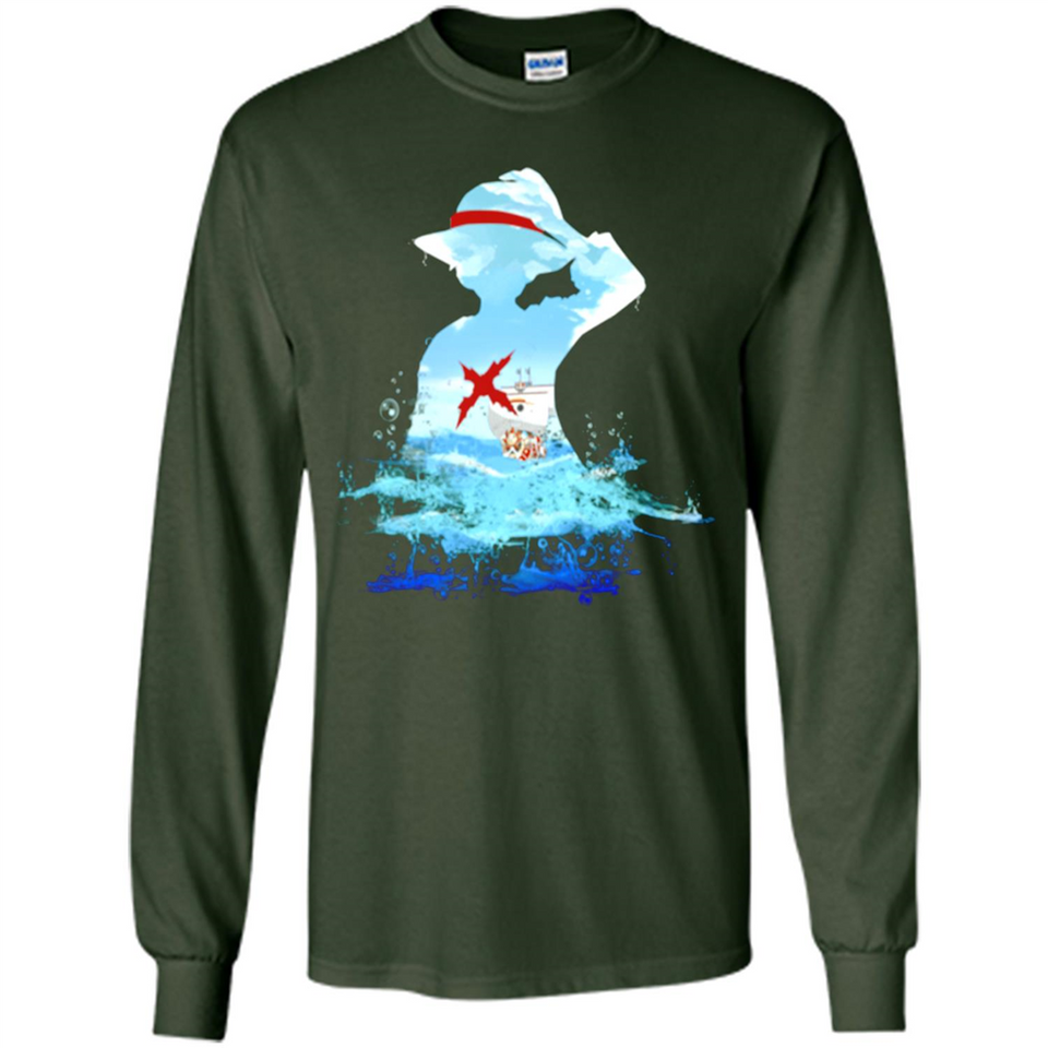Luffy sea 2 - Long Sleeve T-Shirt