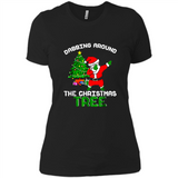 Christmas Dabbing Santa - Ladies' Boyfriend T-Shirt