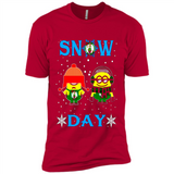 Snow Day Shirt For Boston Celtics Vs Minion Fans pingpong