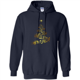 Music Note Christmas Tree Xmas Music Lover Mug PINGPONG - Hoodie