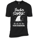 Teacher Shark Doo Doo Doo Your Homework Shirt Ladies' Boyfriend