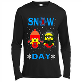 Snow Day Shirt For Los Angeles Angels Vs Minion Fans pingpong