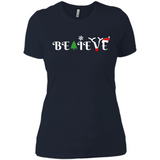 Believe in Christmas - Ladies' Boyfriend T-Shirt