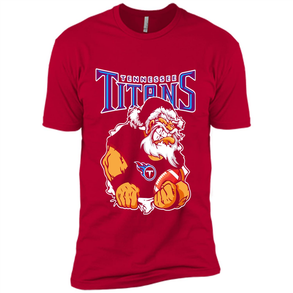 Grumpy Santa Claus Tennessee Titans Football Team PINGPONG
