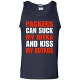 Packers can suck my Ditka and kiss my Butkus PINGPONG - Tank Top