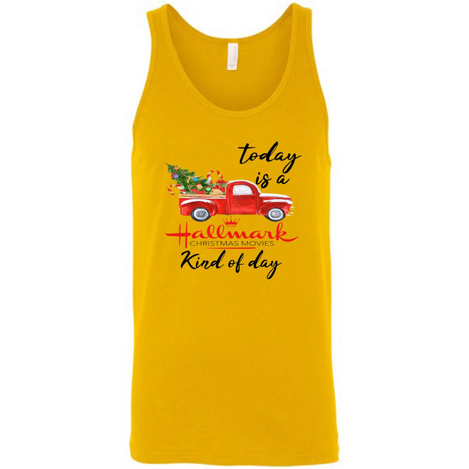 Today is A Hallmark Christmas Movies Kind of Day Sweatshirt - Canvas Unisex Tank