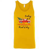 Today is A Hallmark Christmas Movies Kind of Day Sweatshirt - Canvas Unisex Tank