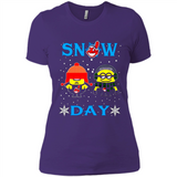 Snow Day Shirt For Cleveland Indians Vs Minion Fans pingpong