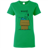Snoopy Word - Ladies Short-Sleeve