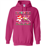 Santa vs Deer Football Ugly Christmas PINGPONG