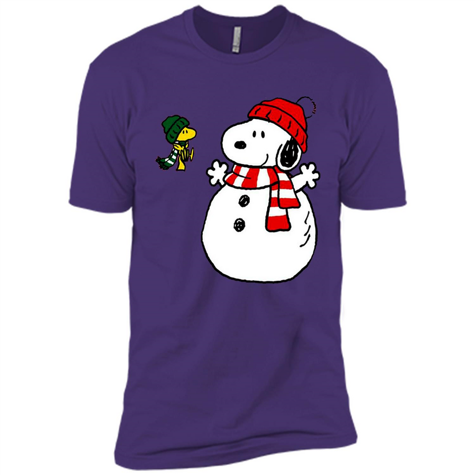 Snoopy Snowman Christmas
