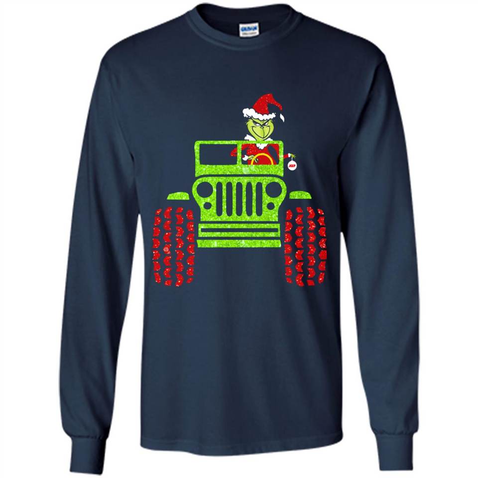 Grinch Jeep Christmas