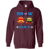 Snow Day Shirt For Chicago Cubs Vs Minion Fans pingpong