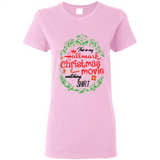 This is My Hallmark-Christmas Movies Watching Sporty T-Shirt - Ladies Short-Sleeve
